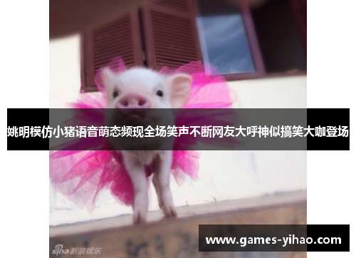 姚明模仿小猪语音萌态频现全场笑声不断网友大呼神似搞笑大咖登场